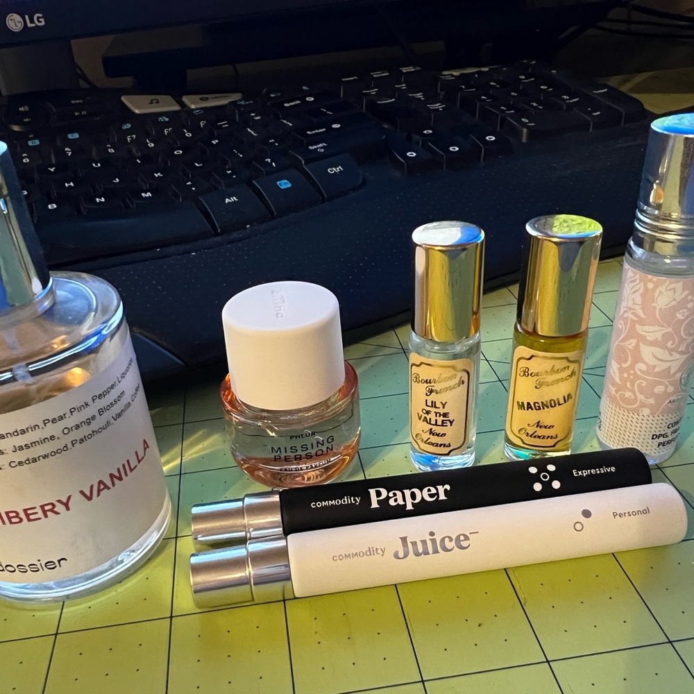 Dossier Ambery Vanilla, Phlur Missing Person and Coomodity Paper & Jiuce